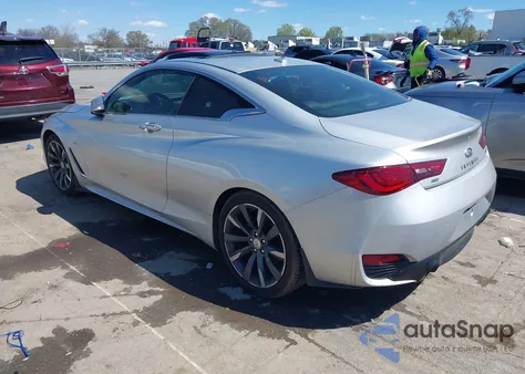2017 Infiniti Q60 2.0T Premium from USA, damaged, VIN JN1CV7ELXHM320038